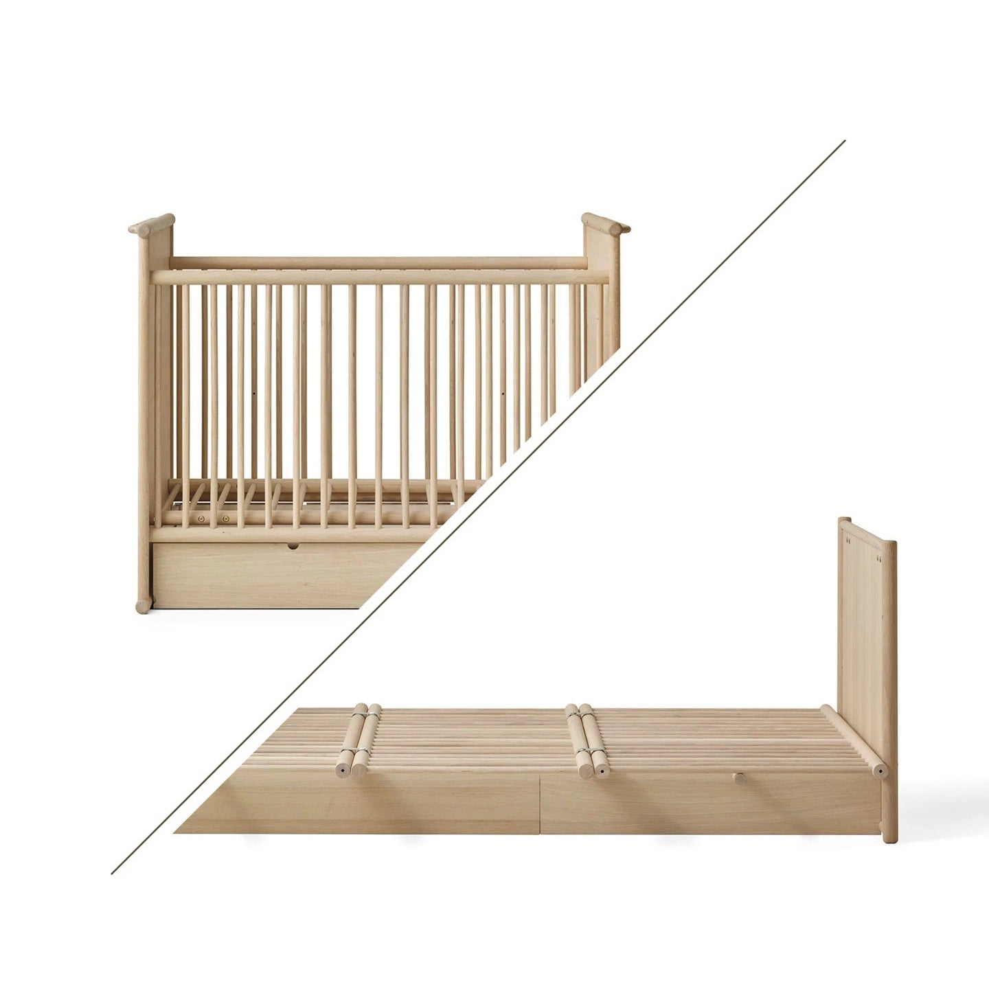 Oliver Furniture Camp Novel Cot Bed/Bed