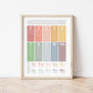 The Little Jones Number Bonds Print - Muted