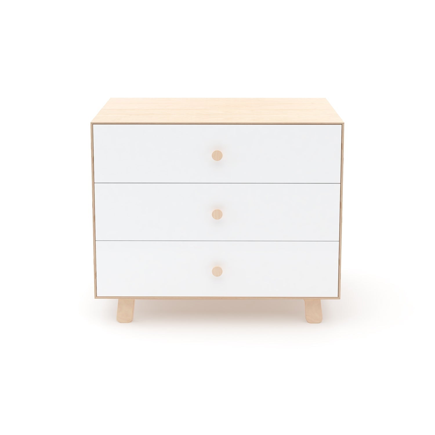 Oeuf NYC Merlin 3 Drawer Dresser - Sparrow Legs (3 Colours Available)