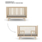 Oeuf NYC Sparrow Cot Toddler Conversion Kit - Birch