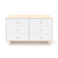 Oeuf NYC Merlin 6 Drawer Dresser - Rhea Legs (3 Colours Available)