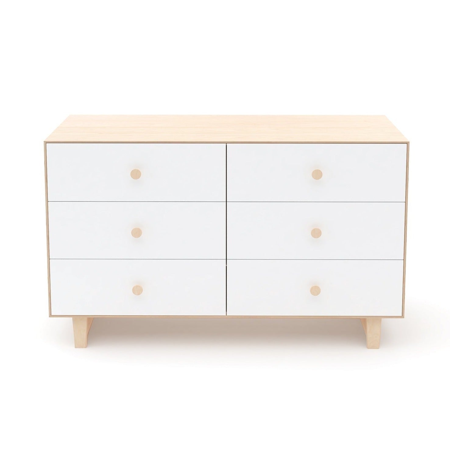 Oeuf NYC Merlin 6 Drawer Dresser - Rhea Legs (3 Colours Available)