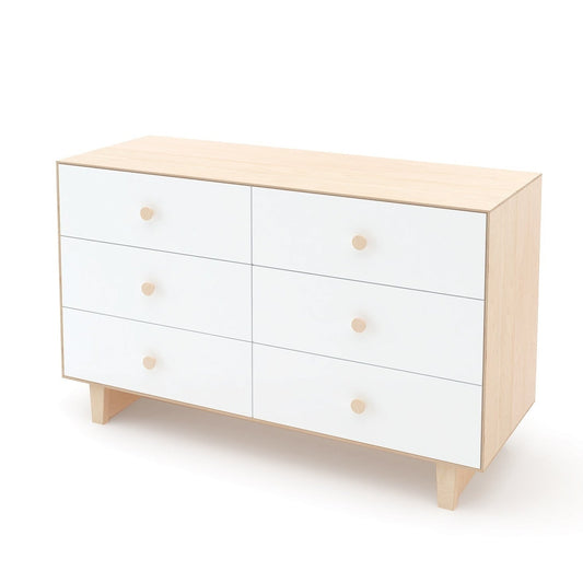 Oeuf NYC Merlin 6 Drawer Dresser - Rhea Legs (3 Colours Available)