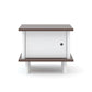 Oeuf NYC ML Nightstand - White & Walnut