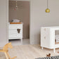Oliver Furniture Wood Dresser - 3 Drawers - White