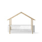 Oliver Furniture Wood Mini+ House Junior Bed - White/Oak