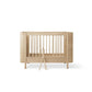 Oliver Furniture Wood Mini+ Cot Bed Incl. Junior Kit - Oak