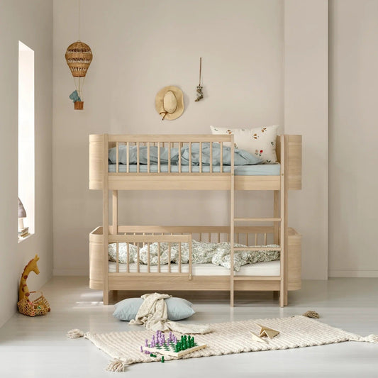 Oliver Furniture Wood Mini+ Low Bunk Bed - Oak