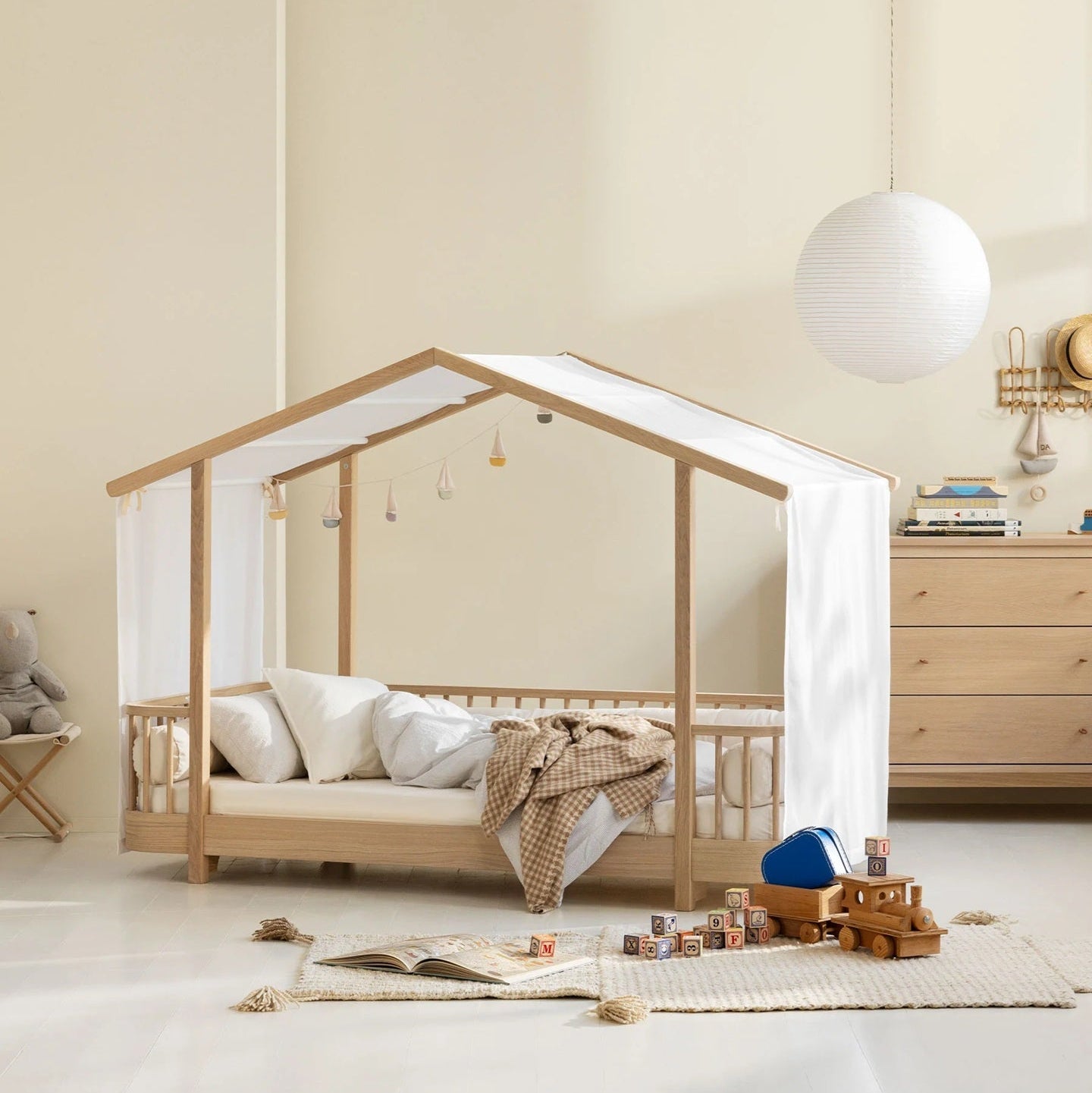 Oliver Furniture Wood Original House Bed - Oak