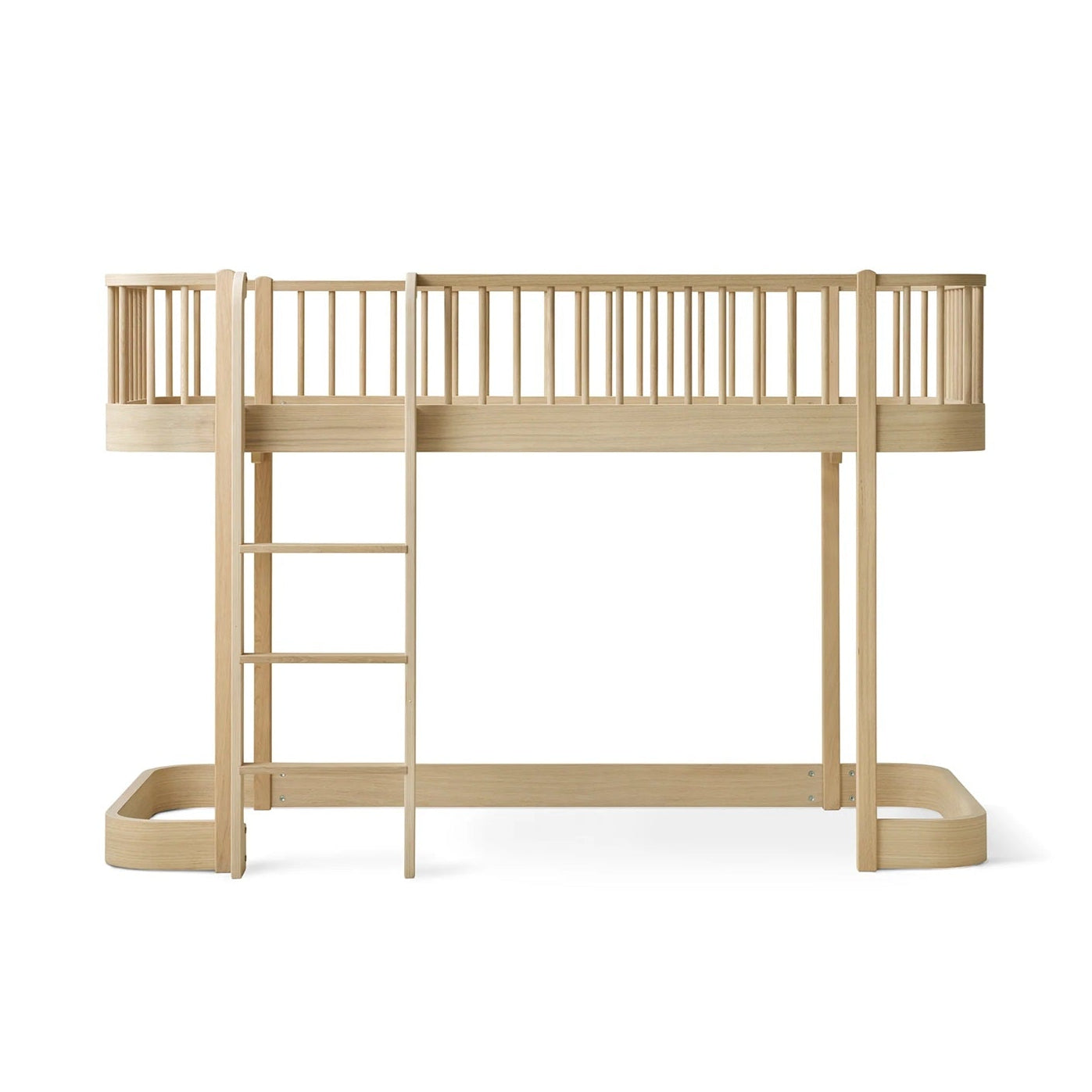 Oliver Furniture Wood Original Low Loft Bed - Oak