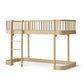 Oliver Furniture Wood Original Low Loft Bed - Oak
