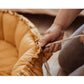 Play & Go Coco Organic Baby Playmat & Cocoon - Mustard