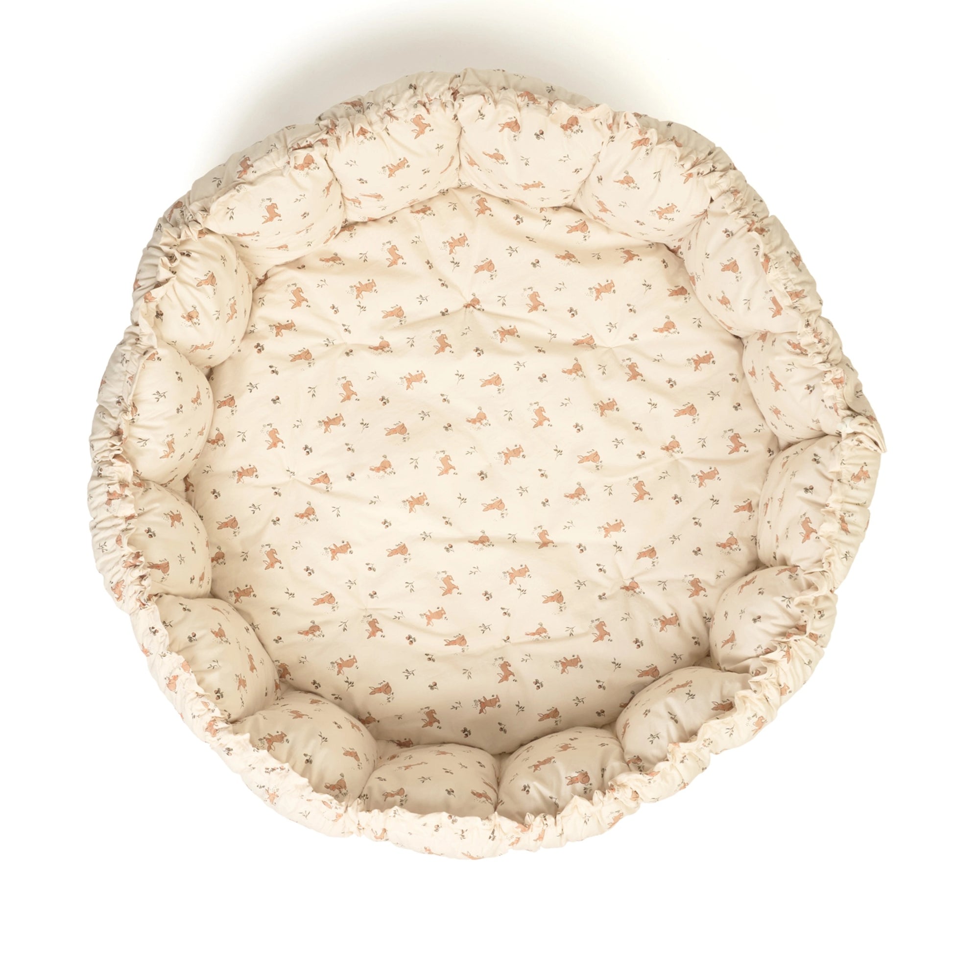 Play & Go Coco Organic Baby Playmat & Cocoon - Rabbit