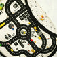Play & Go Noomad Reversible Toy Storage Bag & Playmat - Roadmap/Thunderbolt