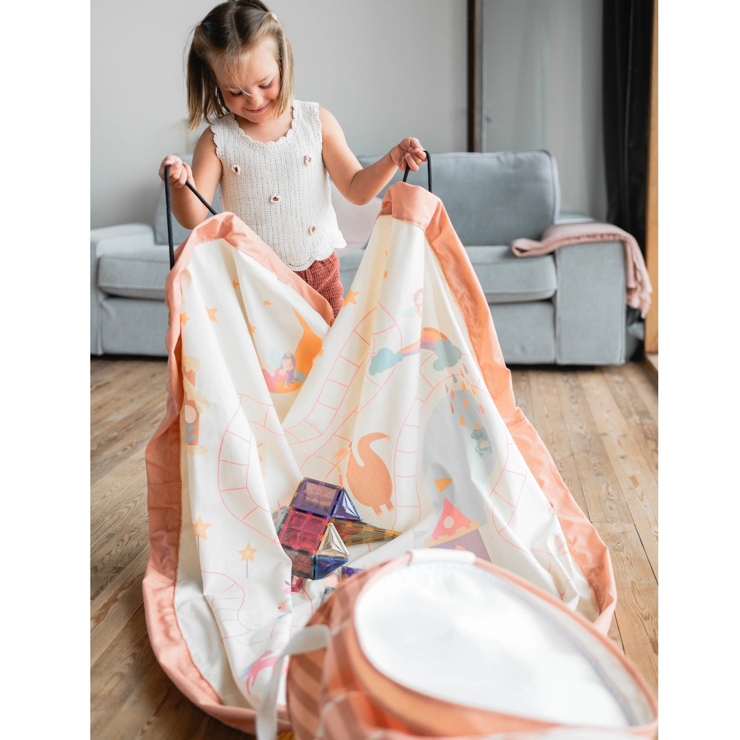 Play & Go Soo Playmat & Storage Basket - Fairyworld