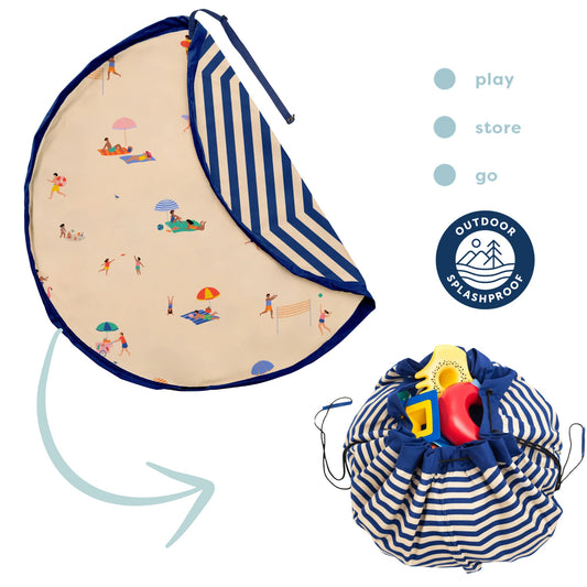 Play & Go Outdoor Playmat & Storage Bag - Beach