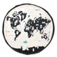 Play & Go Noomad Reversible Toy Storage Bag & Playmat - World Map/Stars