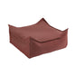 Wigiwama Outdoor Square Ottoman - Pomegranate