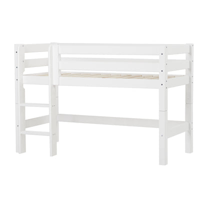 Hoppekids Eco Luxury Mid Sleeper Bed - White