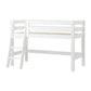 Hoppekids Eco Luxury Mid Sleeper Bed - White