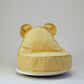 Wigiwama Bear Beanbag Chair - Velvet Salted Caramel