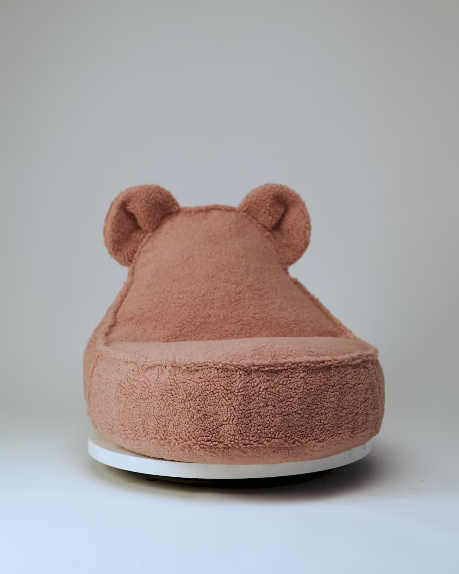 Wigiwama Bear Beanbag Chair - Guava