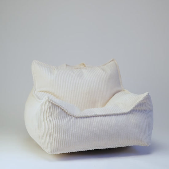 Wigiwama Beanbag Chair - Corduroy Marshmallow