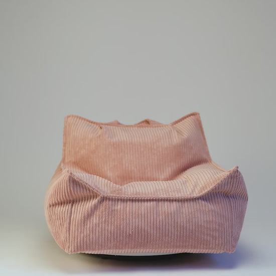 Wigiwama Beanbag Chair - Corduroy Pink Mousse