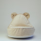 Wigiwama Bear Beanbag Chair - Velvet Dusty Beige