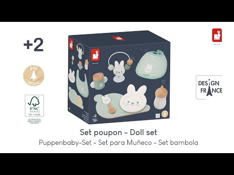 Janod Doll Feeding Role Play Set