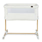 Quax Co-sleeper Side-By-Side Crib - Natural Bouclé - Cream