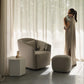 Quax Gomi Ottoman - Mohair Latte