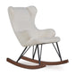 Quax De Luxe Kids Rocking Chair - Cream