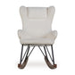 Quax De Luxe Kids Rocking Chair - Cream