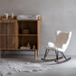 Quax De Luxe Kids Rocking Chair - Cream