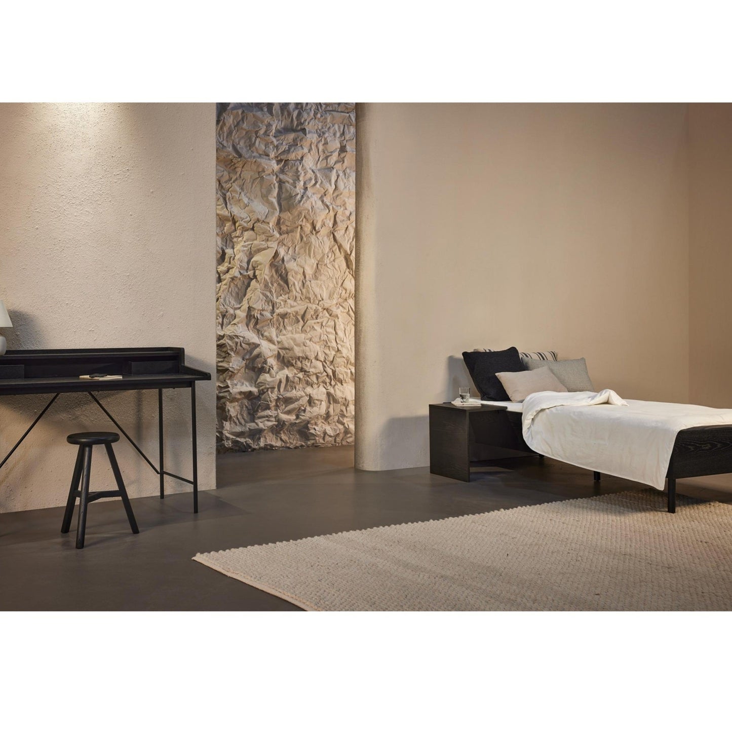Quax Hai No Ki Junior Bed - 90 x 200 cm - Black Ash