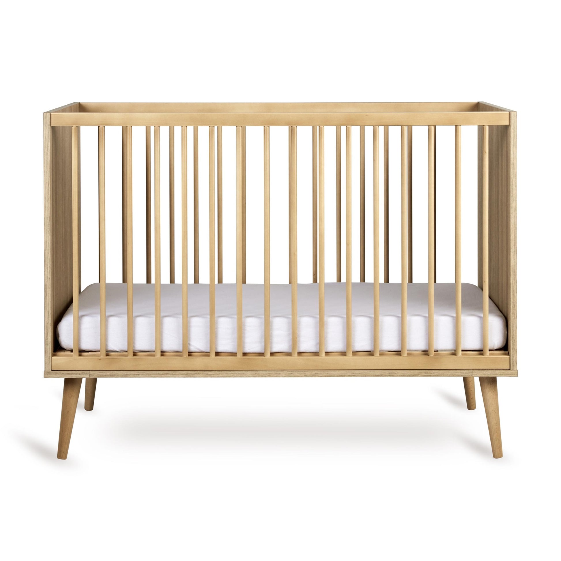 Quax Flow Cot - 120 x 60cm - Honey Ash