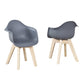 Quax Kids Chairs - 2 Pack - Grey