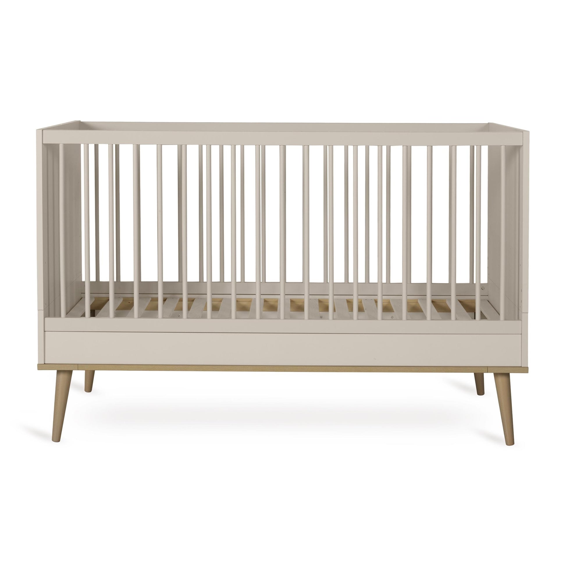Quax Flow Convertible Cot Bed - 140 x 70 cm - Clay