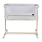 Quax Co-sleeper Side-By-Side Crib - Natural - Clay