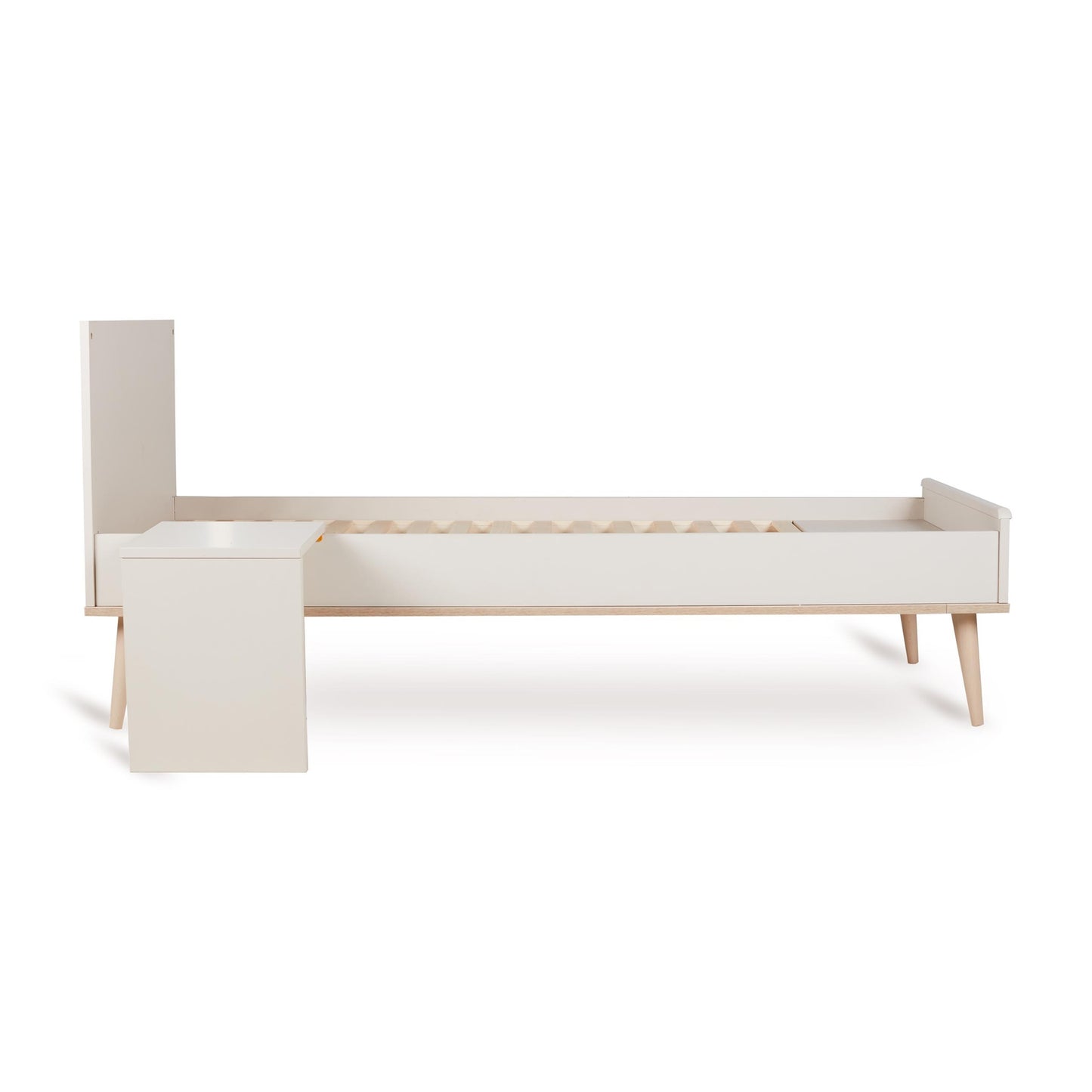 Quax Flow Convertible Cot Bed - 140 x 70 cm - Clay