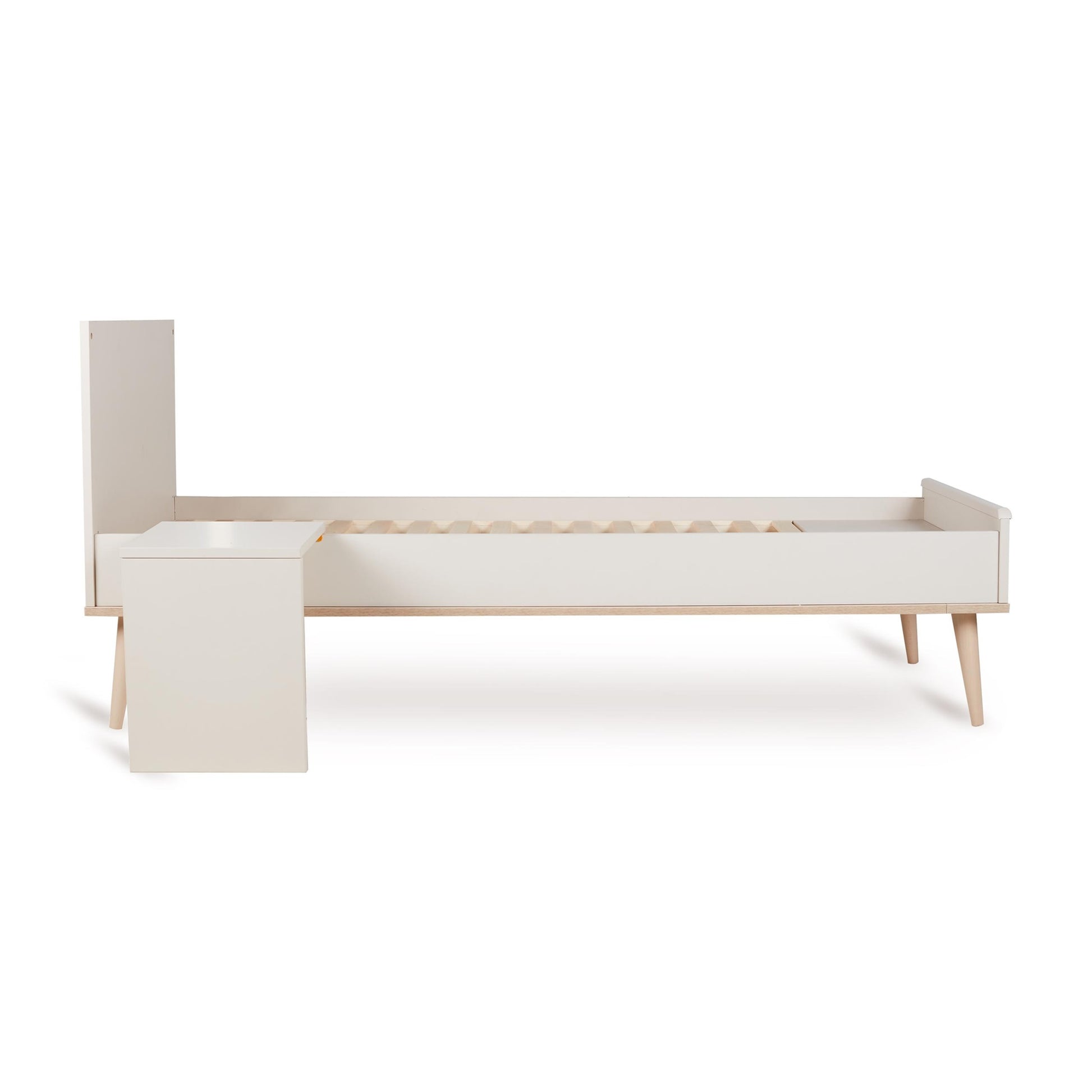 Quax Flow Convertible Cot Bed - 140 x 70 cm - Clay