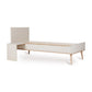 Quax Flow Convertible Cot Bed - 140 x 70 cm - Clay