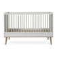 Quax Flow Convertible Cot Bed - 140 x 70 cm - White