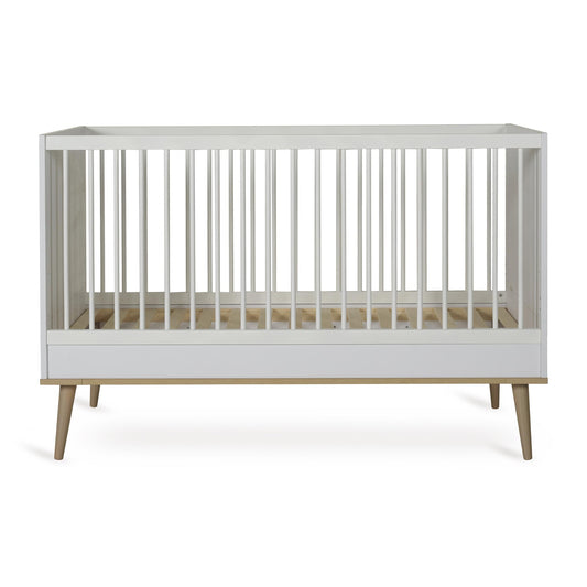 Quax Flow Convertible Cot Bed - 140 x 70 cm - White