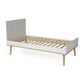 Quax Flow Convertible Cot Bed - 140 x 70 cm - White