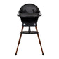Quax Ultimo 3 Luxe Highchair - Black/Walnut