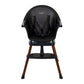 Quax Ultimo 3 Luxe Highchair - Black/Walnut