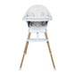 Quax Ultimo 3 Luxe Highchair - White/Natural