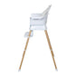 Quax Ultimo 3 Luxe Highchair - White/Natural